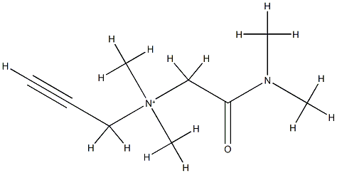 2-Propyn-1-aminium,N-[2-(dimethylamino)-2-oxoethyl]-N,N-dimethyl-(9CI) CAS#: 781573-69-1