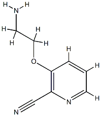 2-Pyridinecarbonitrile,3-(2-aminoethoxy)-(9CI) CAS#: 760161-21-5