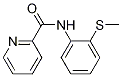 2-Pyridinecarboxamide, N-[2-(methylthio)phenyl]- CAS#: 794582-15-3