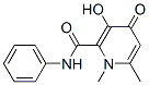 2-Pyridinecarboxamide,1,4-dihydro-3-hydroxy-1,6-dimethyl-4-oxo-N-phenyl- CAS#: 740790-62-9