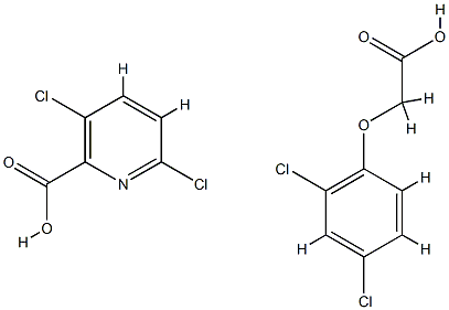 2-Pyridinecarboxylic acid, 3,6-dichloro-, mixt. with (2,4-dichlorophen oxy)acetic acid CAS#: 79636-51-4