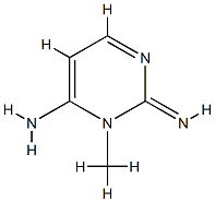2-Pyrimidinamine,1,6-dihydro-6-imino-1-methyl-(9CI) CAS#: 791015-63-9