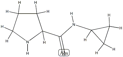 2-Pyrrolidinecarboxamide,N-cyclopropyl-(9CI) CAS#: 744992-83-4