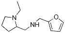 2-Pyrrolidinemethanamine,1-ethyl-N-(2-furanylmethyl)-(9CI) CAS#: 727361-19-5