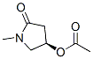 2-Pyrrolidinone,4-(acetyloxy)-1-methyl-,(4R)-(9CI) CAS#: 726204-06-4