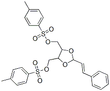 2-Styryl-1,3-dioxolane-4,5-dimethanol bis(4-methylbenzenesulfonate) CAS#: 75332-40-0