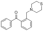 2-(THIOMORPHOLINOMETHYL)BENZOPHENONE CAS#: 745720-16-5