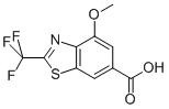 2-(TRIFLUOROMETHYL)-4-METHOXYBENZO[D]THIAZOLE-6-CARBOXYLIC ACID CAS#: 739365-27-6