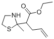 2-Thiazolidineacetic acid, 2-methyl-alpha-2-propenyl-, ethyl ester CAS#: 75606-53-0