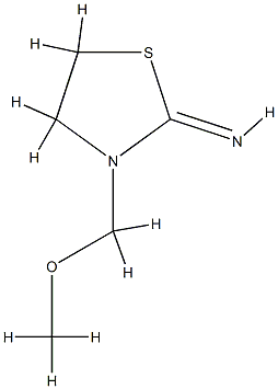 2-Thiazolidinimine,3-(methoxymethyl)-(9CI) CAS#: 754950-79-3