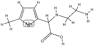 2-Thiopheneaceticacid,alpha-[(2-aminoethyl)amino]-5-methyl-(9CI) CAS#: 785006-46-4