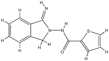 2-Thiophenecarboxamide,N-(1,3-dihydro-1-imino-2H-isoindol-2-yl)-(9CI) CAS#: 702629-69-4