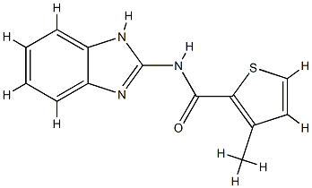 2-Thiophenecarboxamide,N-1H-benzimidazol-2-yl-3-methyl-(9CI) CAS#: 761418-68-2