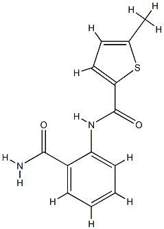 2-Thiophenecarboxamide,N-[2-(aminocarbonyl)phenyl]-5-methyl-(9CI) CAS#: 717866-93-8