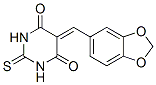 2-Thioxo-5-(1,3-benzodioxole-5-ylmethylene)hexahydropyrimidine-4,6-dione CAS#: 74051-76-6