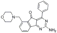 2-aMino-6-(MorpholinoMethyl)-4-phenyl-5H-indeno[1,2-d]pyriMidin-5-one CAS#: 713514-97-7