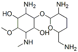 2-amino-3-[3-amino-6-(aminomethyl)oxan-2-yl]oxy-6-methoxy-5-methylamin o-cyclohexane-1,4-diol CAS#: 73491-60-8