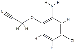 (2-amino-4-chlorophenoxy)acetonitrile CAS#: 78025-22-6
