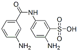 2-amino-5-[(3-aminobenzoyl)amino]benzenesulphonic acid CAS#: 73525-13-0