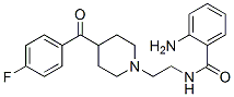 2-amino-N-[2-[4-(4-fluorobenzoyl)piperidino]ethyl]benzamide CAS#: 76315-50-9