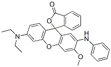 2'-anilino-6'-(diethylamino)-3'-methoxyspiro[isobenzofuran-1(3H)-9'[9H]-xanthene]-3-one CAS#: 73852-10-5