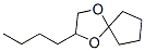 2-butyl-1,4-dioxaspiro[4.4]nonane CAS#: 78649-62-4