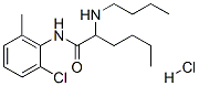 2-butylamino-N-(2-chloro-6-methyl-phenyl)hexanamide hydrochloride CAS#: 78265-89-1