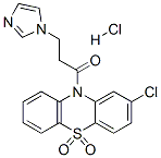 2-chloro-10-[3-(1H-imidazol-1-yl)propionyl]-10H-phenothiazine 5,5-dioxide monohydrochloride CAS#: 77020-84-9