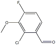 2-chloro-4-fluoro-3-methoxybenzaldehyde CAS#: 750586-10-8