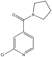 2-chloro-4-(pyrrolidin-1-ylcarbonyl)pyridine CAS#: 720693-06-1
