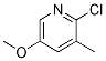2-chloro-5-Methoxy-3-Methylpyridine CAS#: 74650-70-7