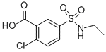 2-chloro-5-[(ethylamino)sulfonyl]benzoic acid CAS#: 74138-29-7