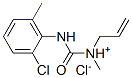 (2-chloro-6-methyl-phenyl)carbamoylmethyl-prop-2-enyl-azanium chloride CAS#: 77966-30-4