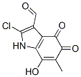 2-chloro-7-hydroxy-6-methyl-4,5-dioxo-1H-indole-3-carbaldehyde CAS#: 73355-44-9