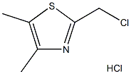 2-(chloromethyl)-4,5-dimethyl-1,3-thiazole(SALTDATA: FREE) CAS#: 741195-86-8