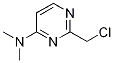 2-(chloromethyl)-N,N-dimethylpyrimidin-4-amine CAS#: 731757-43-0