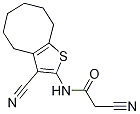 2-cyano-N-(3-cyano-4,5,6,7,8,9-hexahydrocycloocta[b]thien-2-yl)acetamide CAS#: 725222-03-7