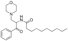 2-decanoylamino-3-morpholinopropiophenone CAS#: 73257-89-3