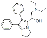 2-diethylamino-1-(1,2-diphenyl-6,7-dihydro-5H-pyrrolizin-3-yl)ethanol CAS#: 73009-98-0