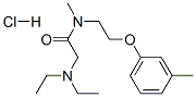 2-diethylamino-N-methyl-N-[2-(3-methylphenoxy)ethyl]acetamide hydrochl oride CAS#: 77791-23-2