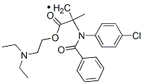 2-diethylaminoethyl 2-[benzoyl-(4-chlorophenyl)amino]-2-methyl-propano ate CAS#: 79565-85-8