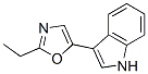 2-ethyl-5-(3-indolyl)oxazole CAS#: 73053-81-3
