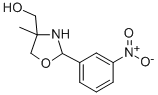 2-(m-Nitrophenyl)-4-methyl-4-hydroxymethyloxazolidine CAS#: 73771-46-7