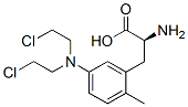 2-methyl-5-bis(beta-chloroethyl)aminophenylalanine CAS#: 74980-06-6