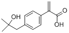 2-[p-(2-Methyl-2-hydroxypropyl)phenyl]propenoic Acid CAS#: 75626-01-6