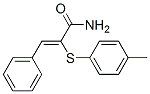 2-(p-Tolylthio)-3-phenylpropenamide CAS#: 73790-91-7