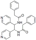 2-phenyl-N-[2-[(2-phenylacetyl)amino]-1,2-dipyridin-4-yl-ethyl]acetami de CAS#: 77502-38-6