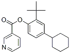 2-tert-butyl-4-cyclohexylphenyl nicotinate CAS#: 79781-87-6