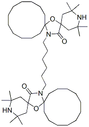20,20'-(hexane-1,6-diyl)bis(2,2,4,4-tetramethyl-7-oxa-3,20-diazadispiro[5.1.11.2]henicosan-21-one) CAS#: 79276-19-0