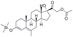 21-Acetoxy-17-hydroxy-6-methyl-3-[(trimethylsilyl)oxy]pregna-3,5-dien-20-one CAS#: 74299-00-6